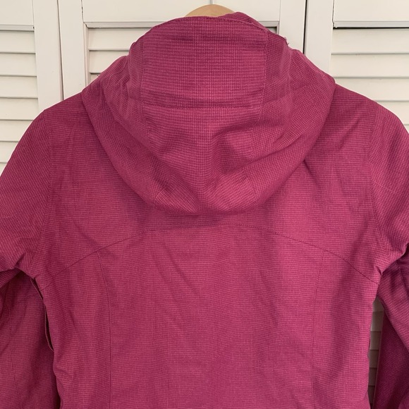 Burton DRYRIDE Womens XS Snowboard Ski Jacket Coat Pink Hooded Vented Winter - Picture 12 of 15